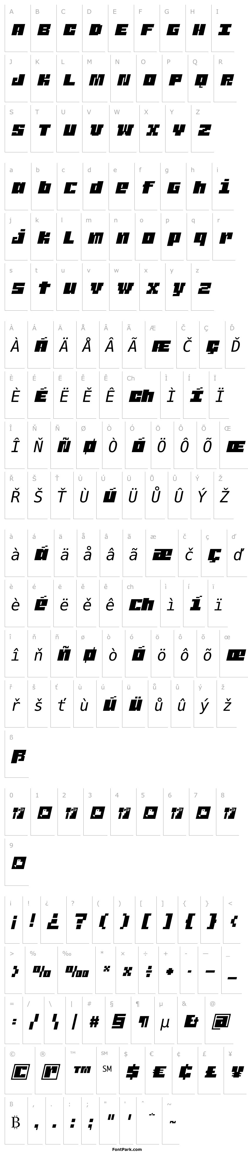 Overview JuderaFlat-Italic