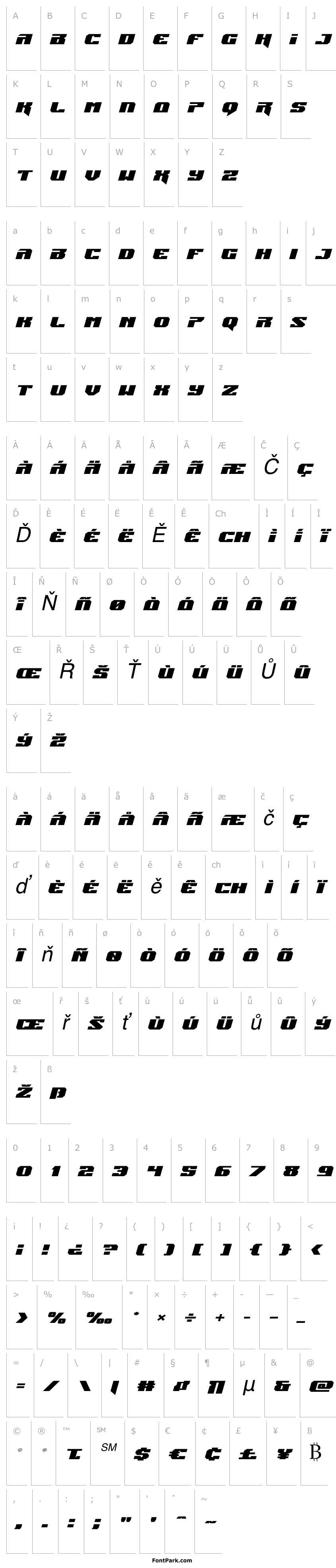 Overview Jumpers Expanded Italic