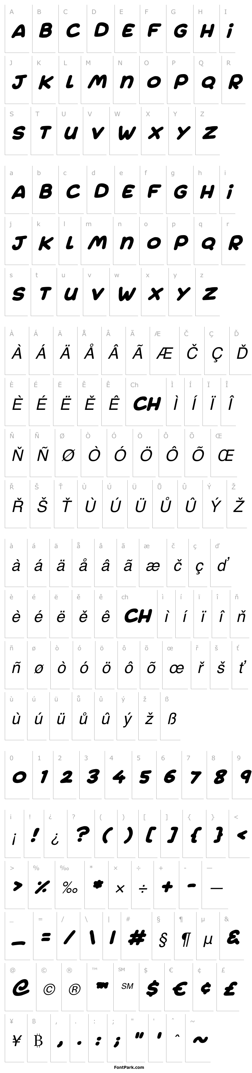 Overview Jumping Italic
