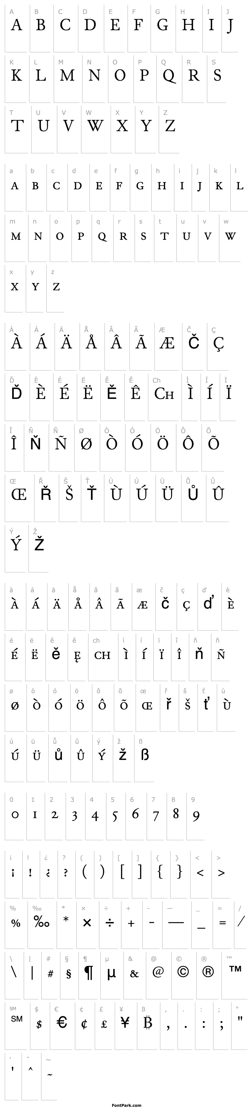 Overview JuniusSmallCaps