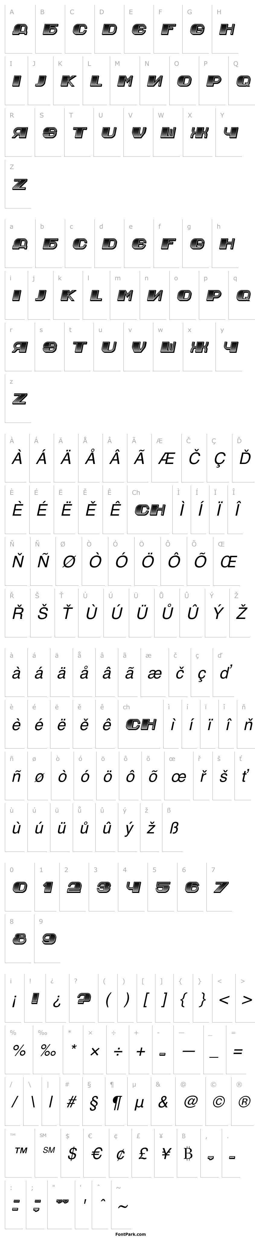 Overview Jurij Gradient Italic