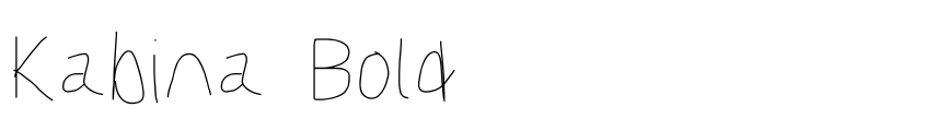 Preview Kabina Bold