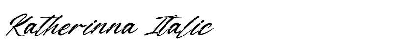 Preview Katherinna Italic