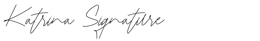 Preview Katrina Signature