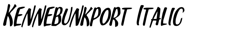 Preview Kennebunkport Italic