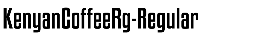 Preview KenyanCoffeeRg-Regular