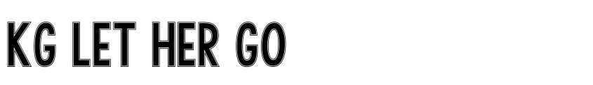 Preview KG LET HER GO