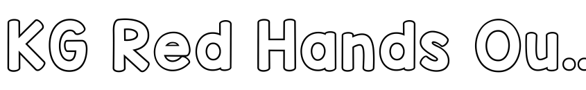 Preview KG Red Hands Outline