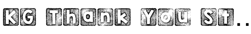 Preview KG Thank You Stamp