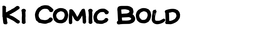 Preview Ki Comic Bold