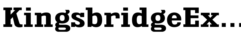 Preview KingsbridgeExRg-Bold