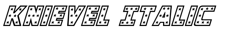 Preview Knievel Italic