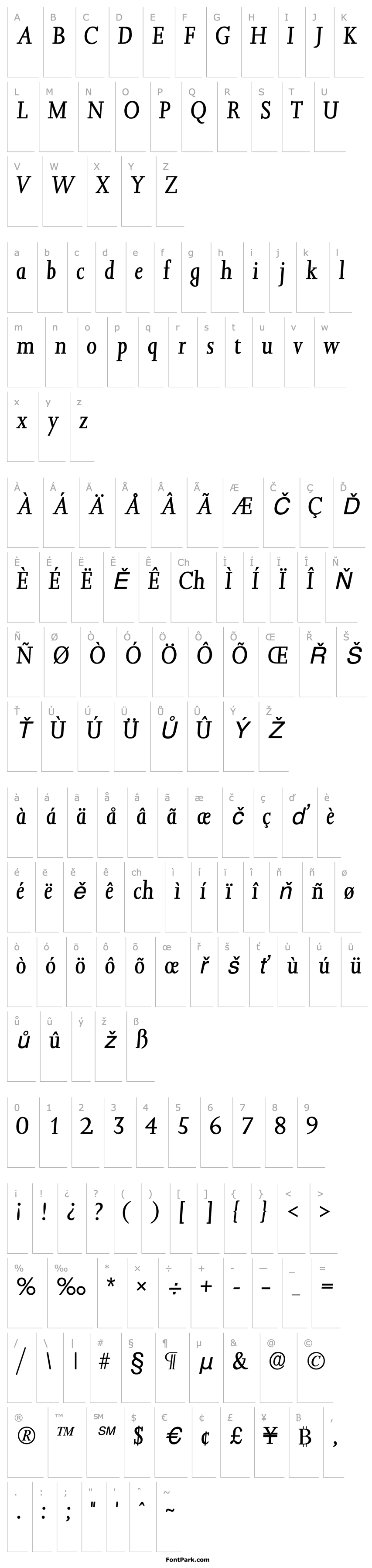 Přehled KelterSSK Italic