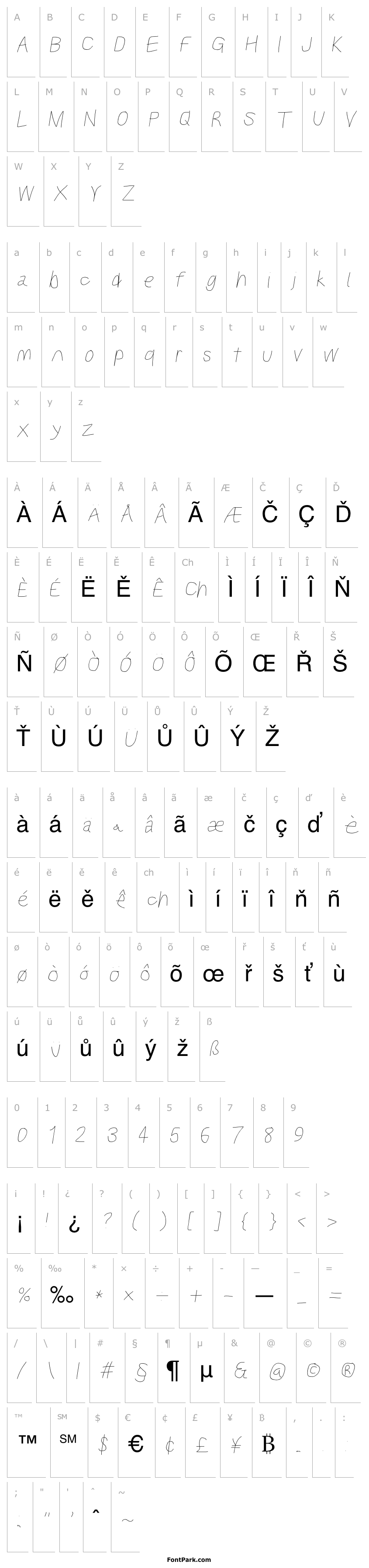 Overview Kabina Bold Oblique