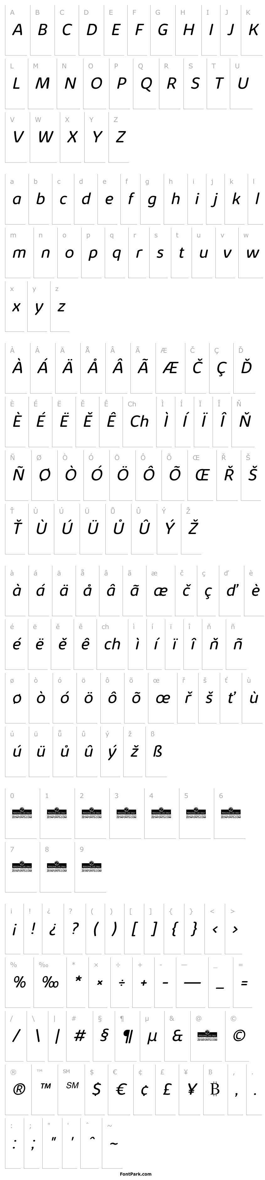 Přehled KabrioSoft-BookItalic