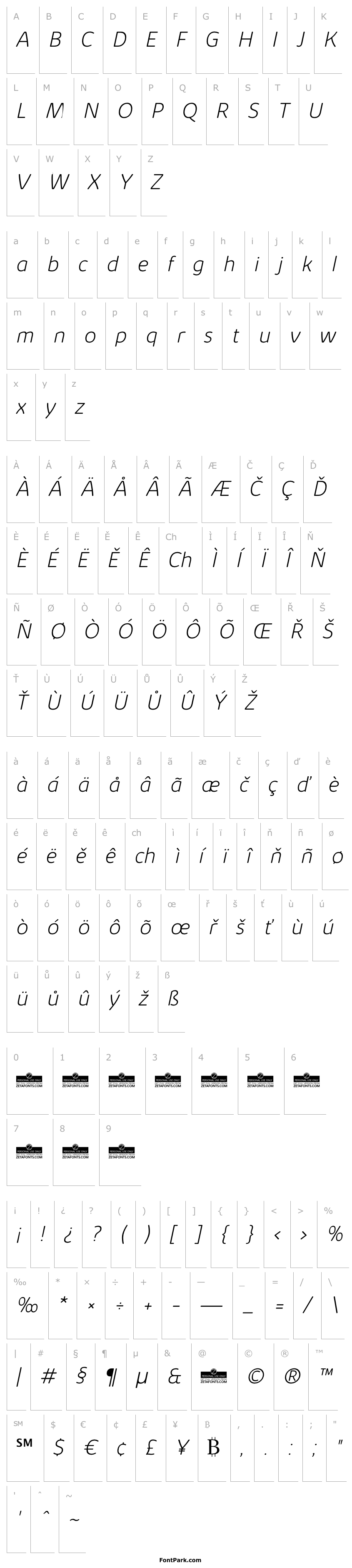 Přehled KabrioSoft-ExtraLightItalic