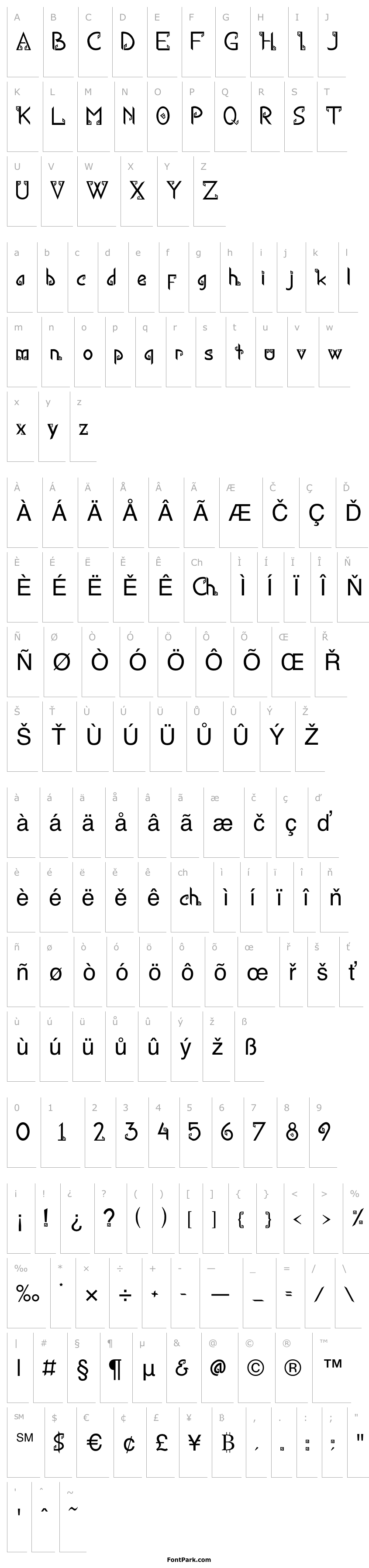 Overview Kana Regular