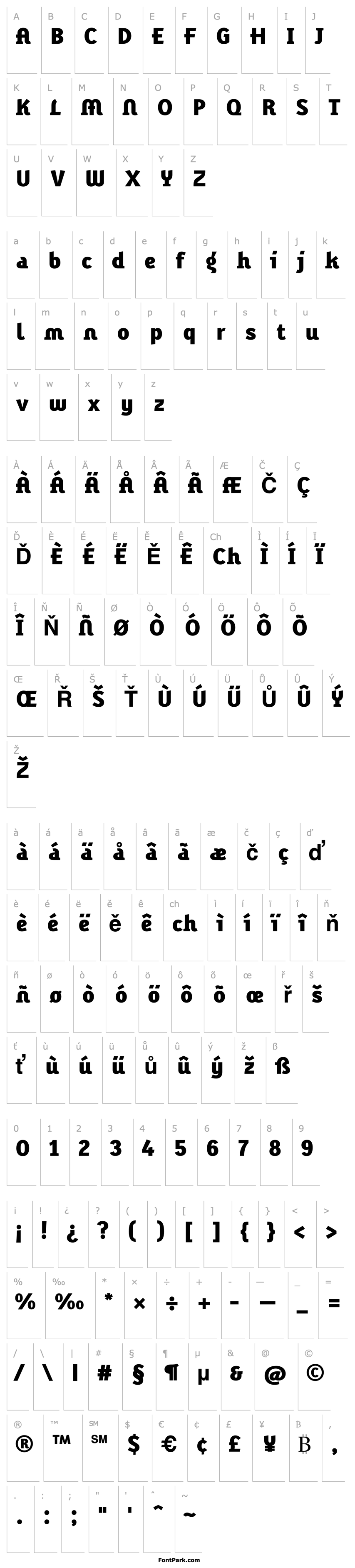 Overview KarbidDisplay-ExtraBold