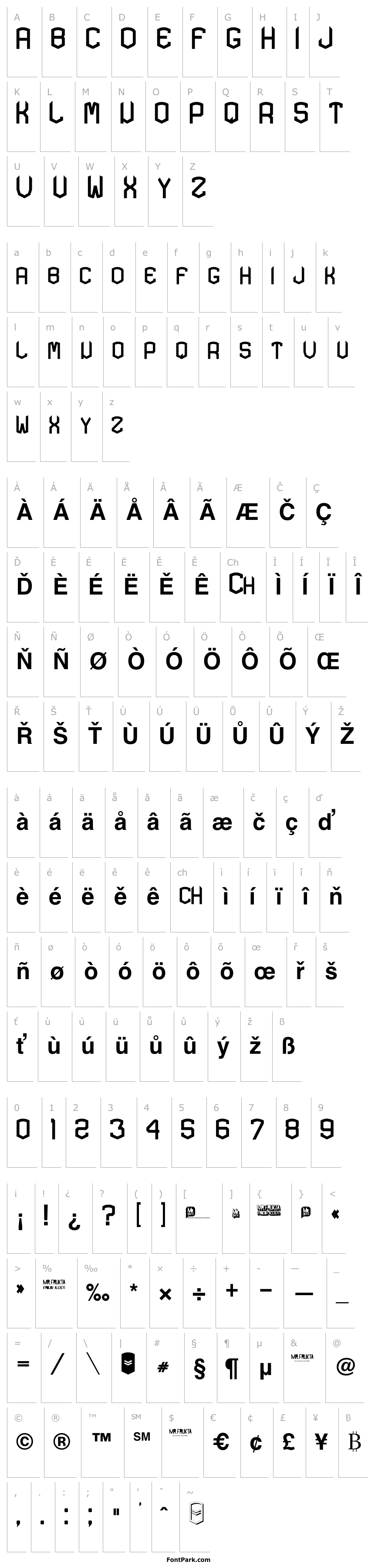 Overview KARDONTYPE-Bold