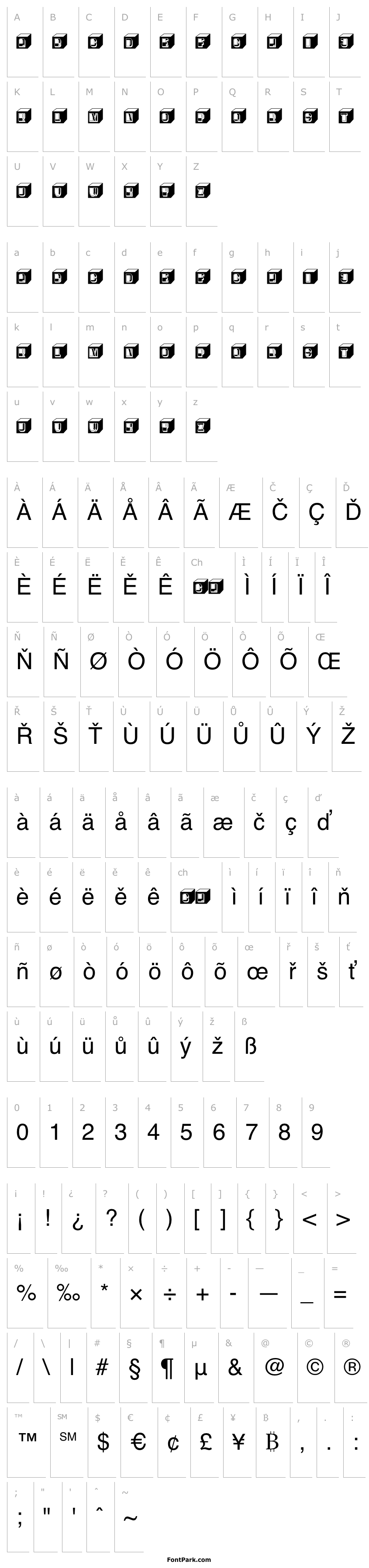 Overview Kasten Negative Regular