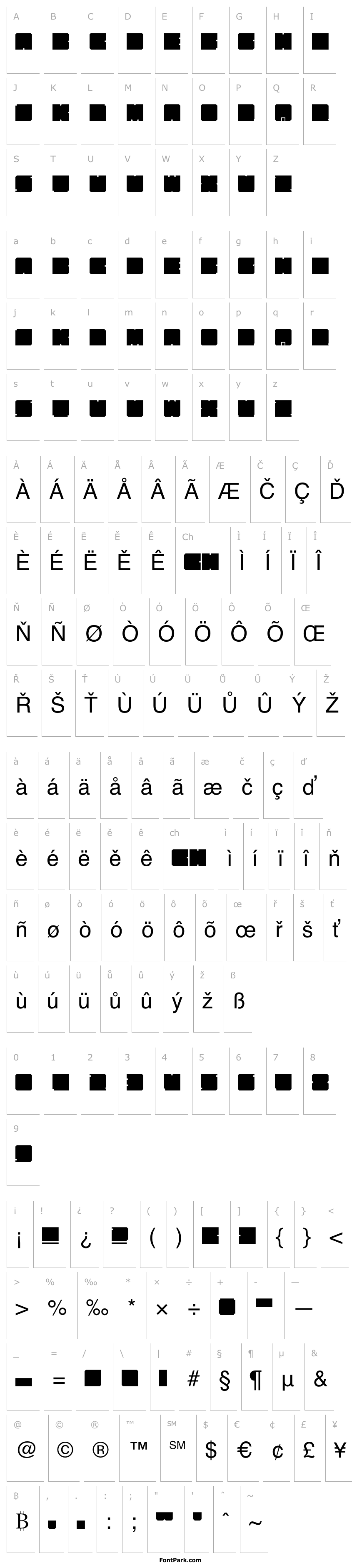 Overview Kasual Bloks Regular