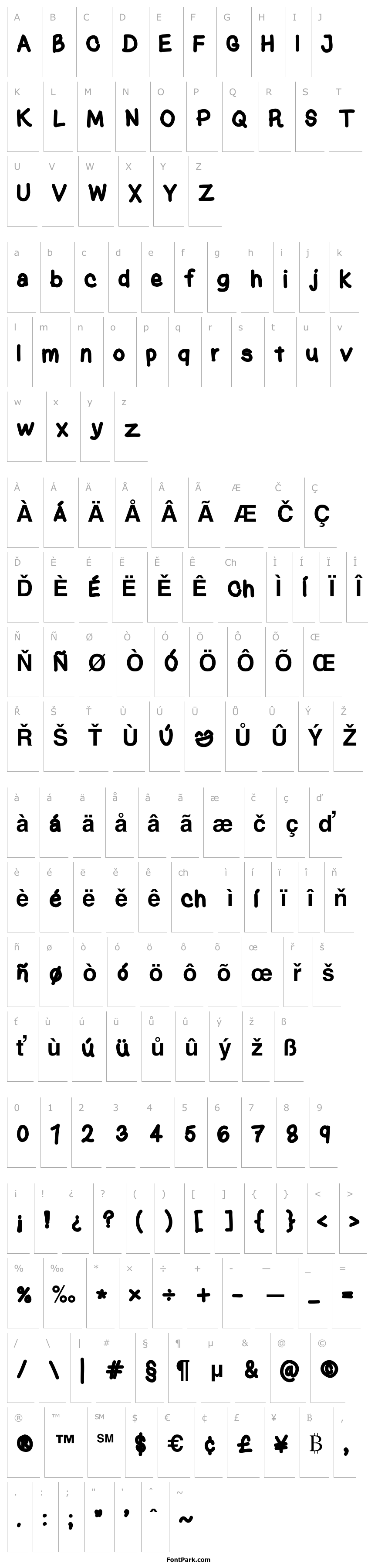 Přehled Kasuki Hand Bold