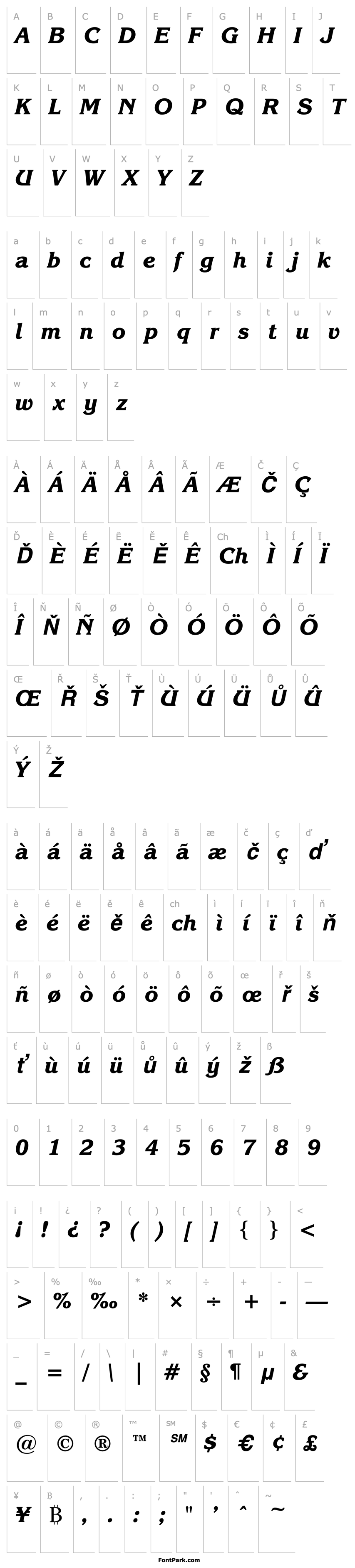 Overview Katrina Bold Italic