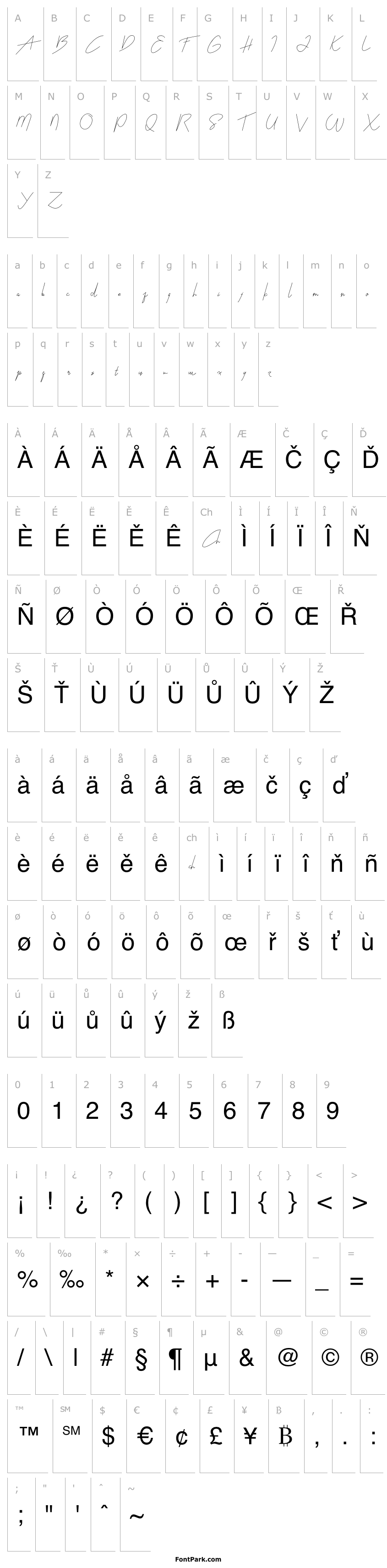 Overview Katty Signature