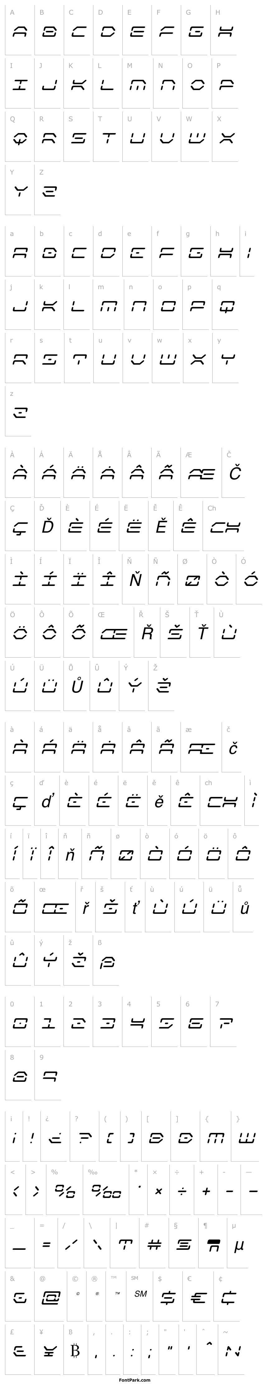 Overview Kaylon Italic