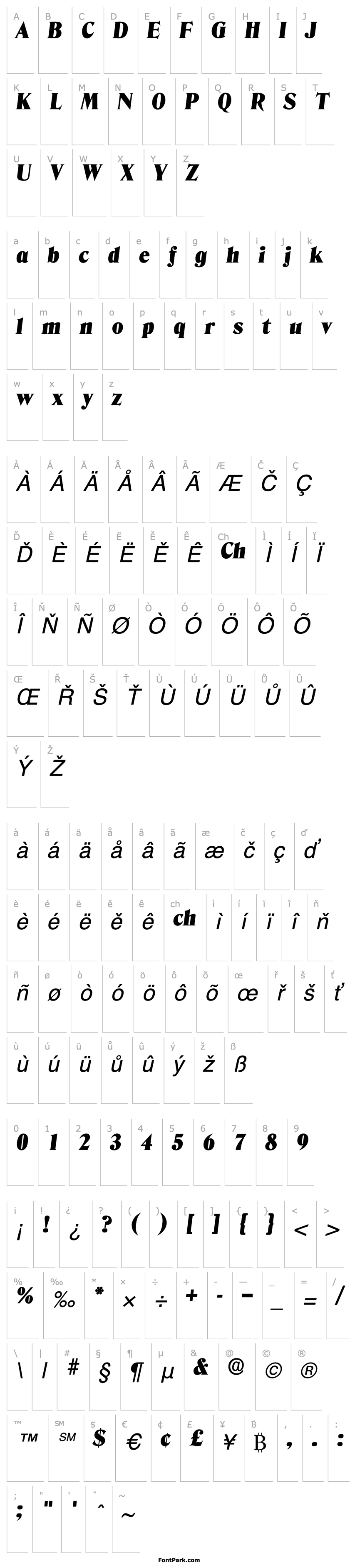 Přehled Kazan Display SSi Italic