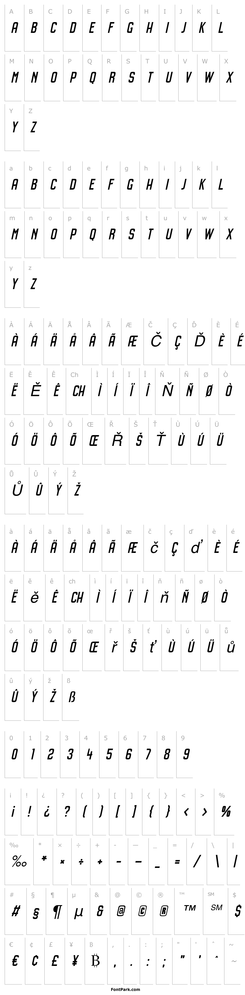 Overview Kenga Kaya Italic