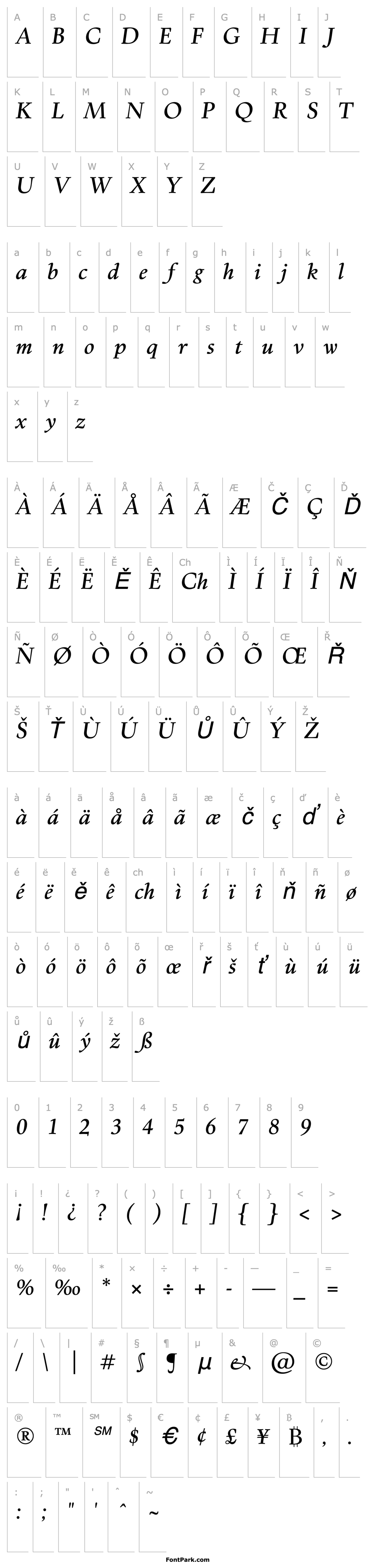 Overview KennedyGD-MediumItalic