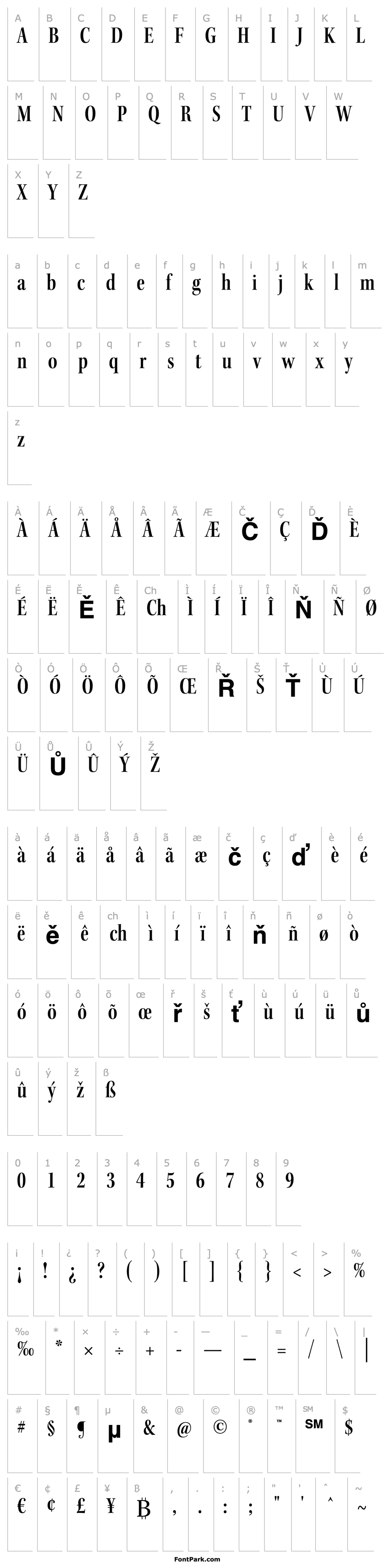 Overview KeplerStd-SemiboldCnDisp