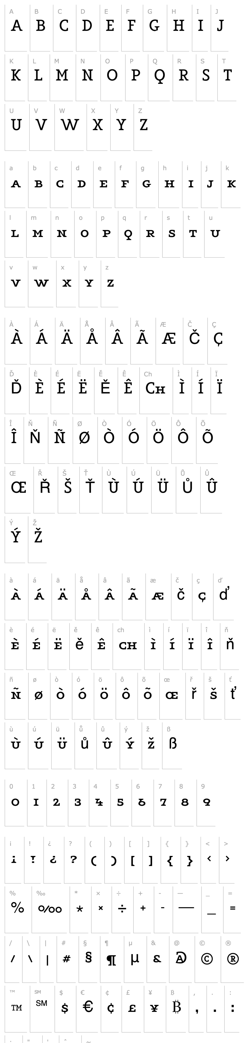 Přehled Key-LightCapitals