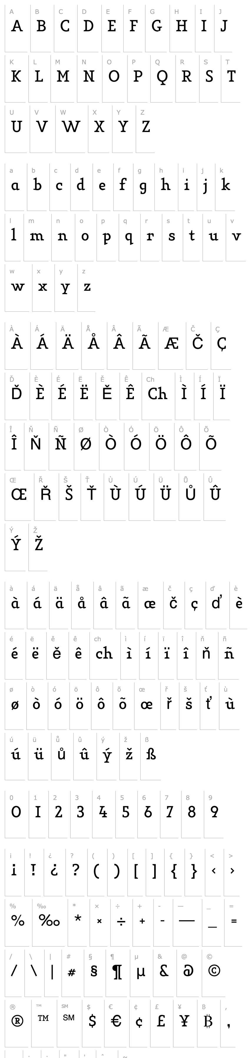 Přehled Key-LightLiningNumbers