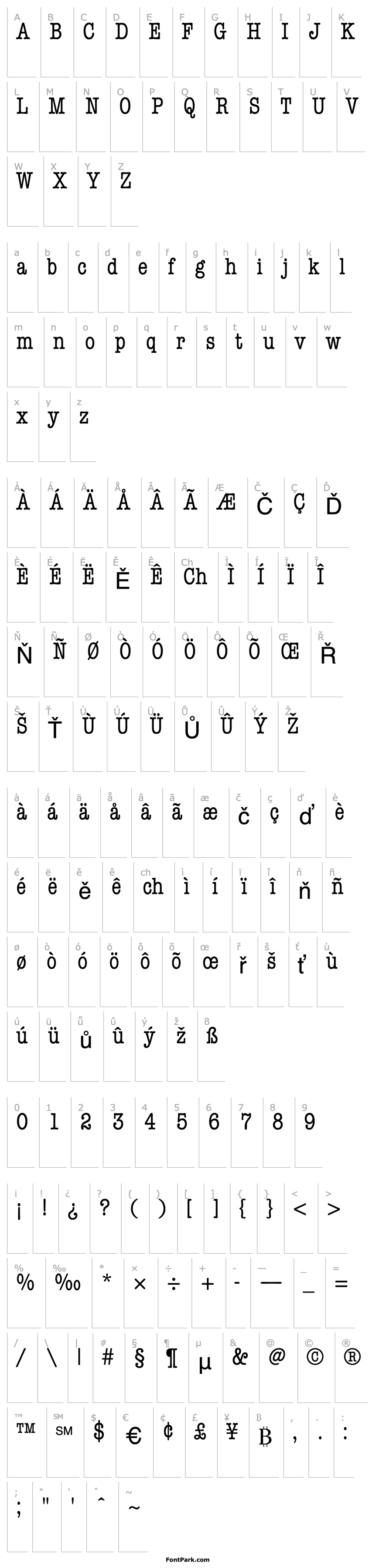 Overview Keyboard Condensed SSi Condensed