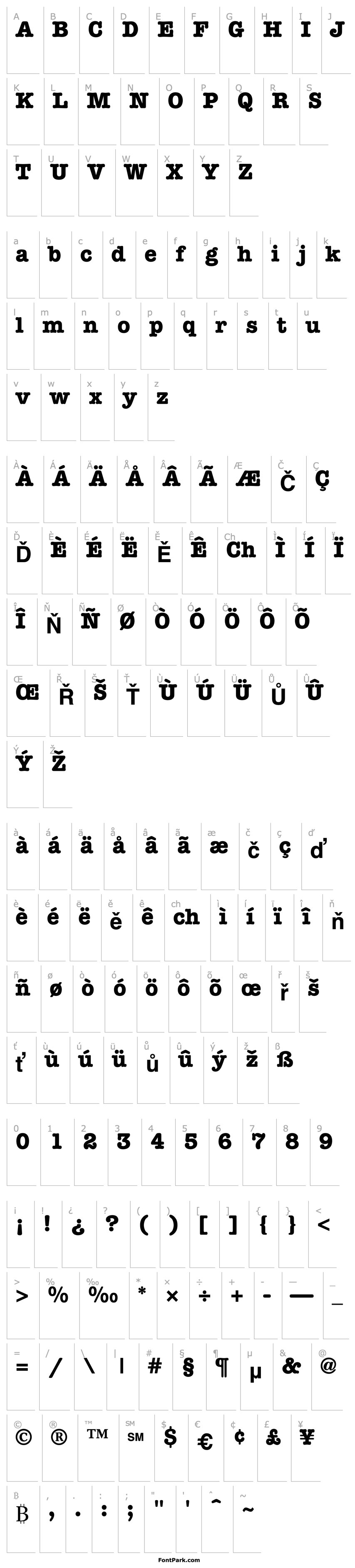 Overview Keyboard SSi Bold