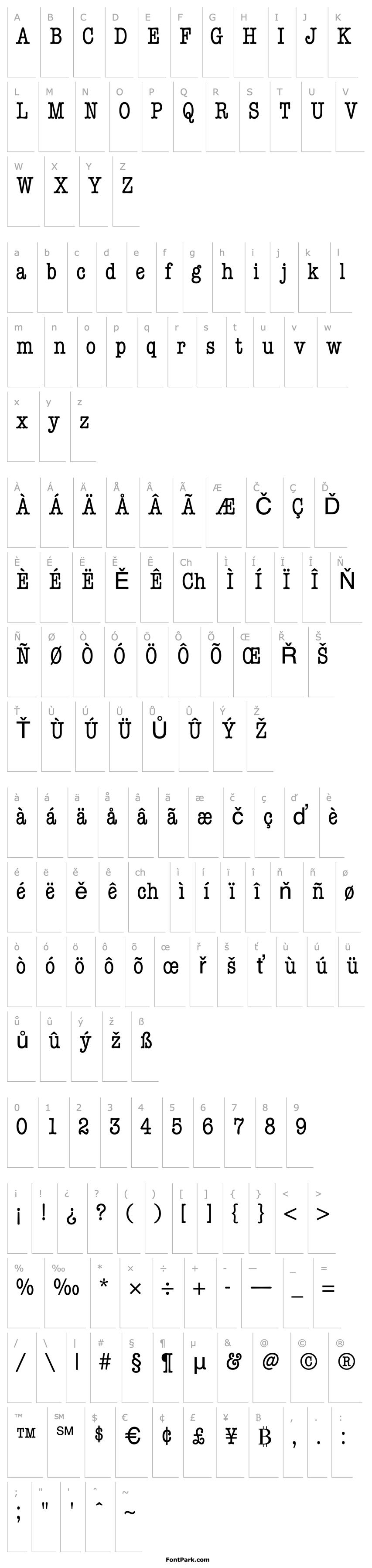 Overview KeyboardCondAltSSK Regular