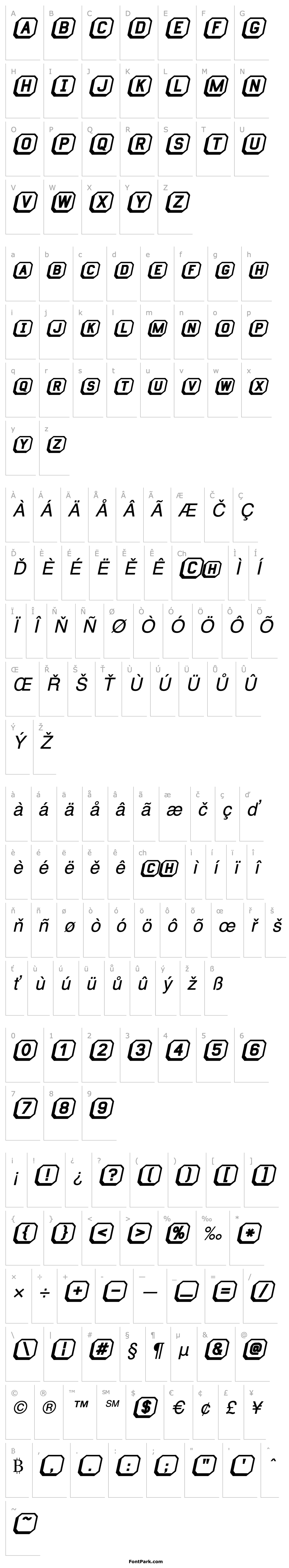 Overview KeyboardUltraBoldItalic