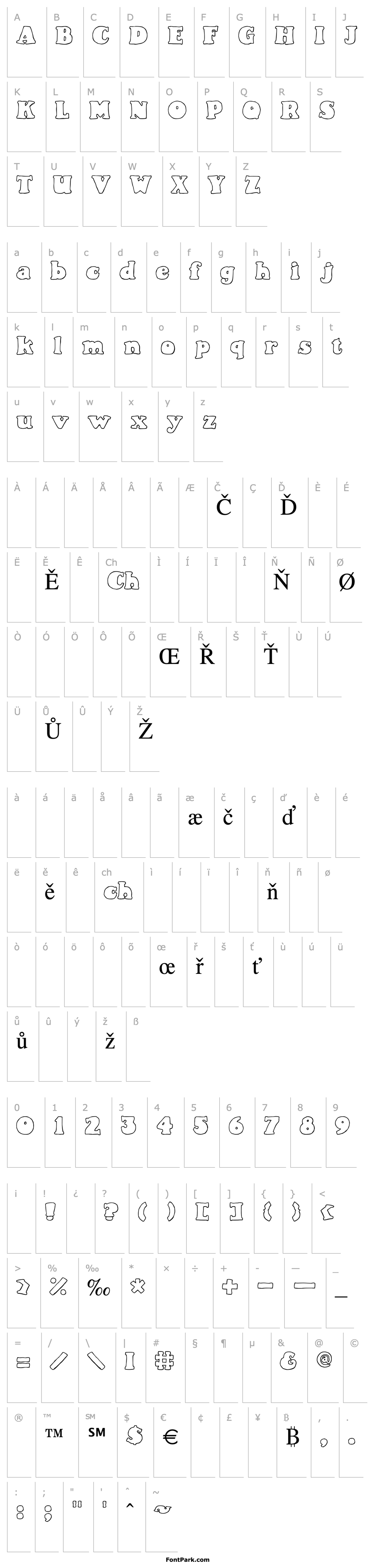 Overview KF FunFont