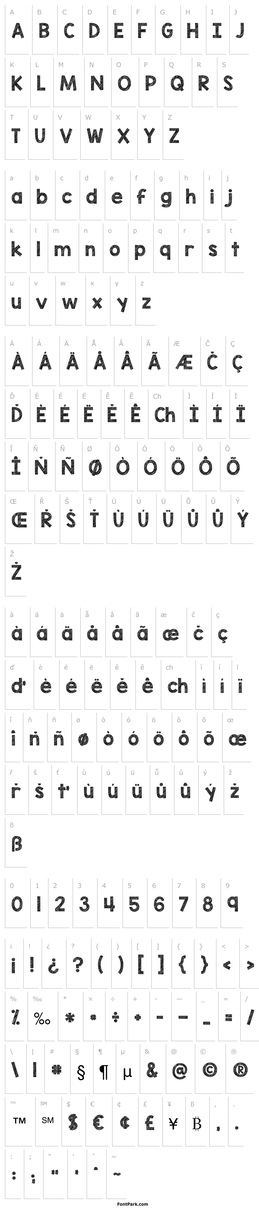 Přehled KG Blank Space Sketch