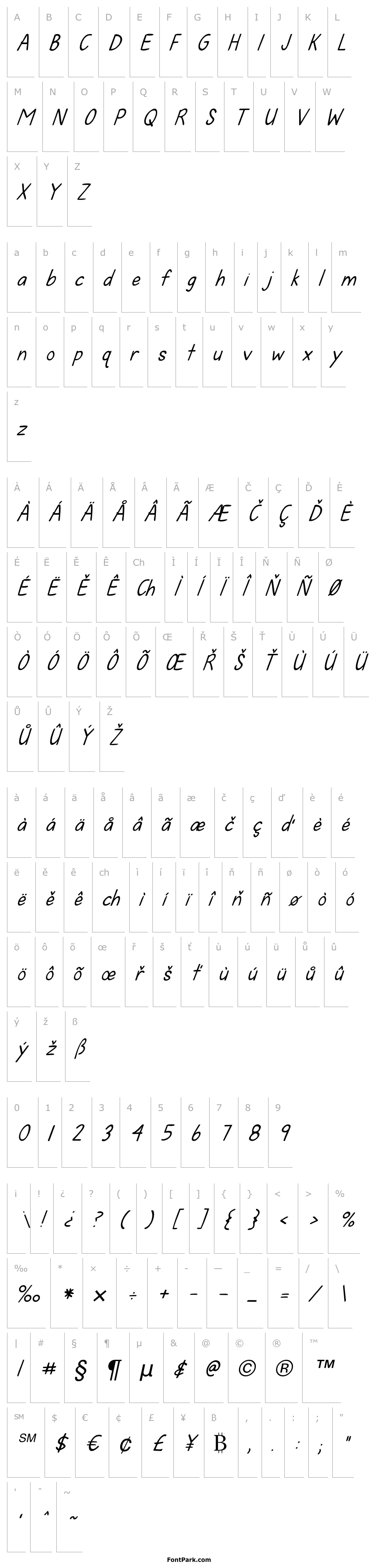 Overview KG Fall For You Italic