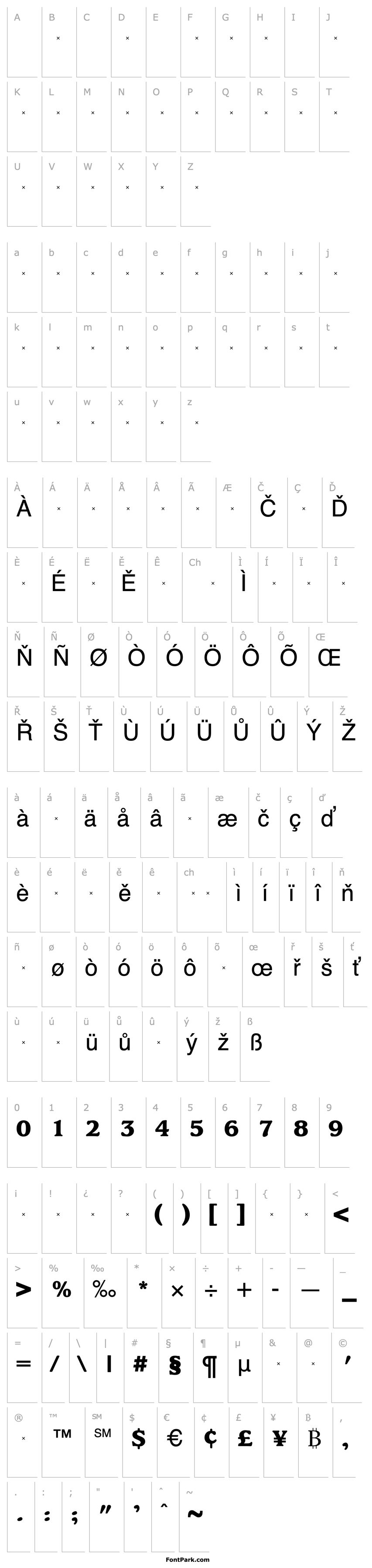 Přehled KingsrowExtraBoldTab