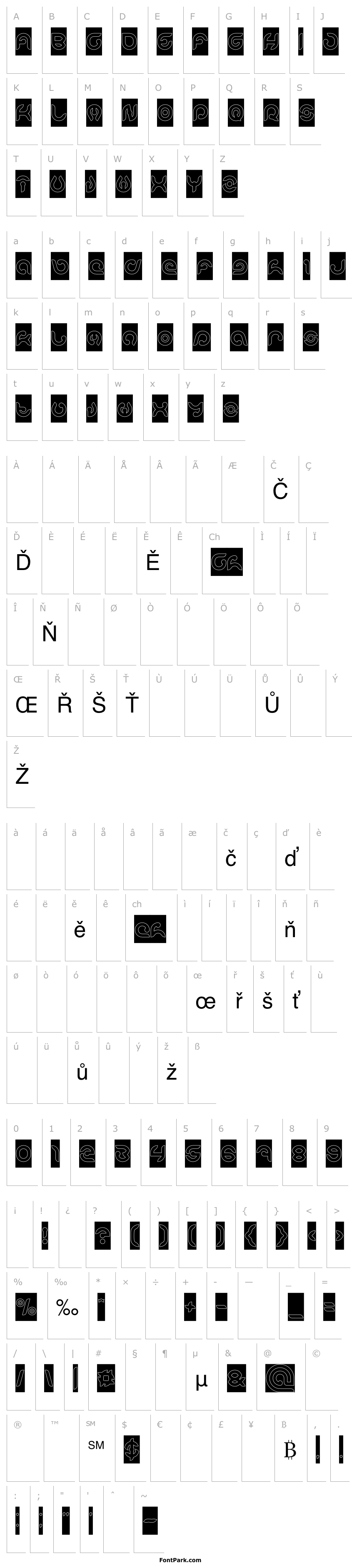 Přehled KIOSHIMA-Outlined-Inverse