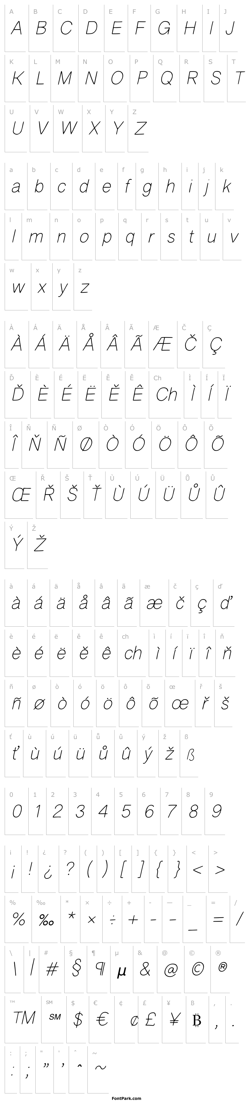 Overview Kioves Italic