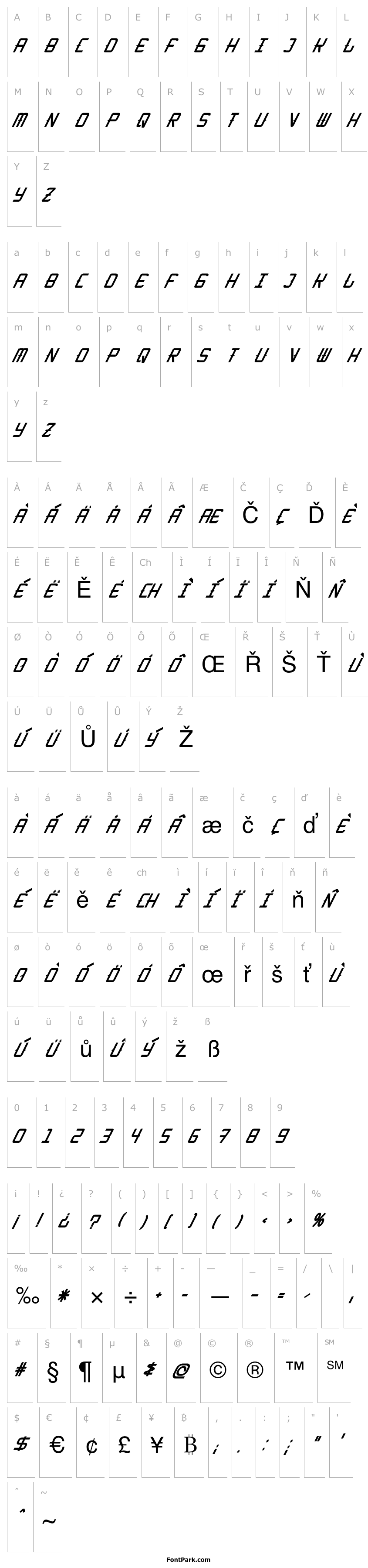 Přehled KitchenCowboyItalic