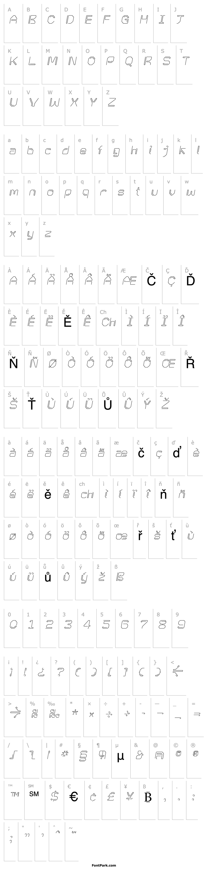 Přehled KneeonLight Italic