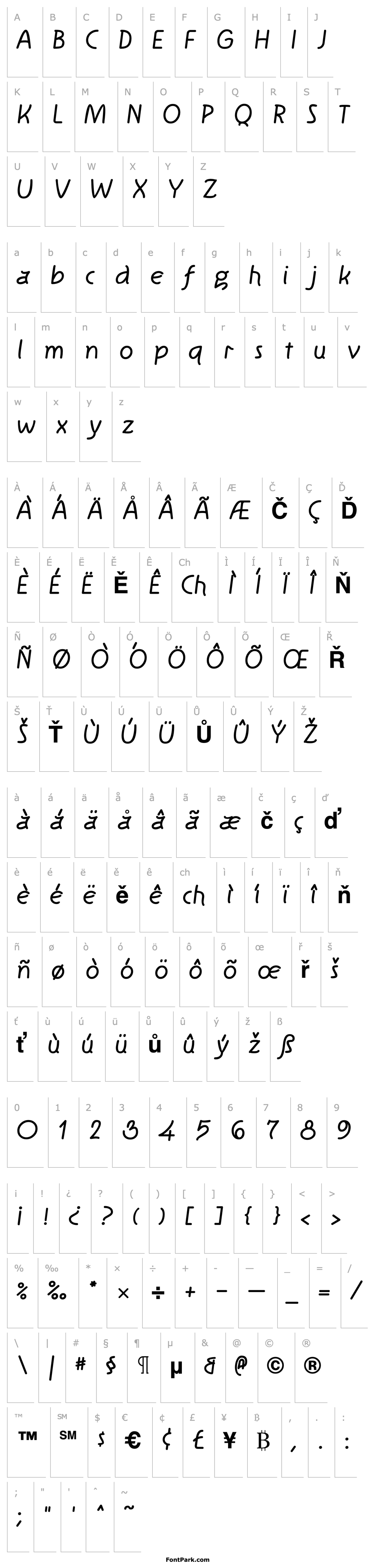 Přehled KnewFont Bold