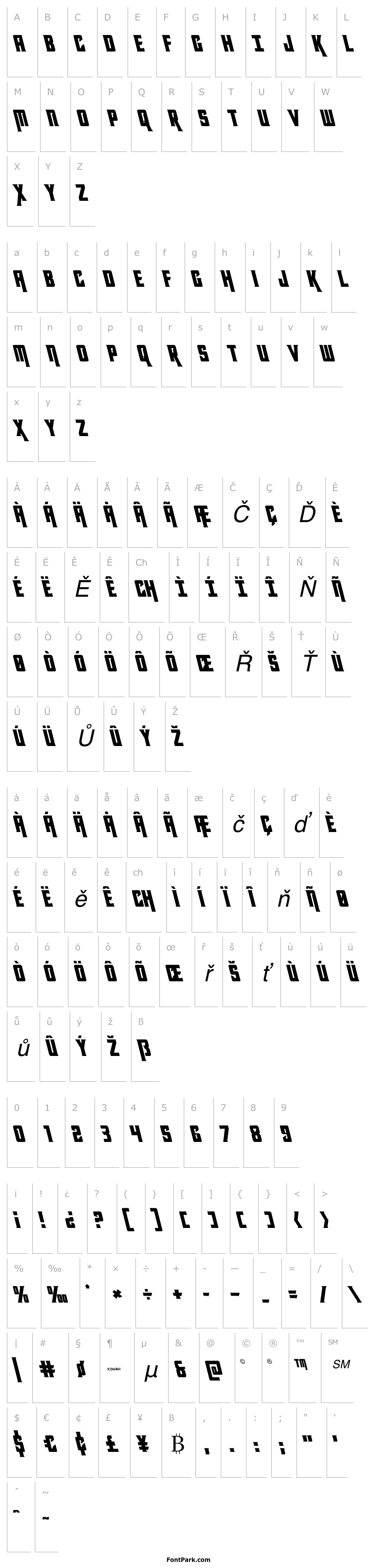 Overview Kondor Leftalic