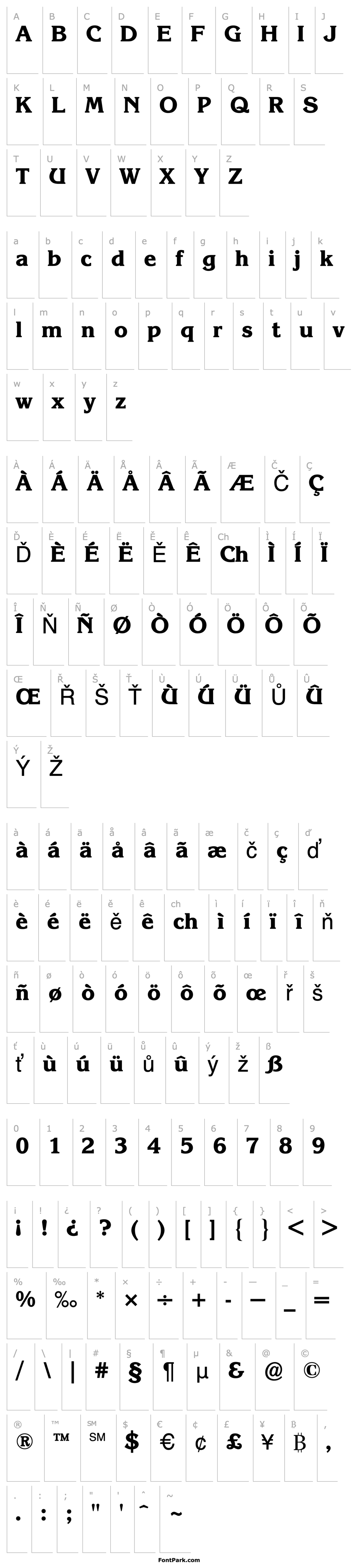 Přehled KorinnaBQ-ExtraBold